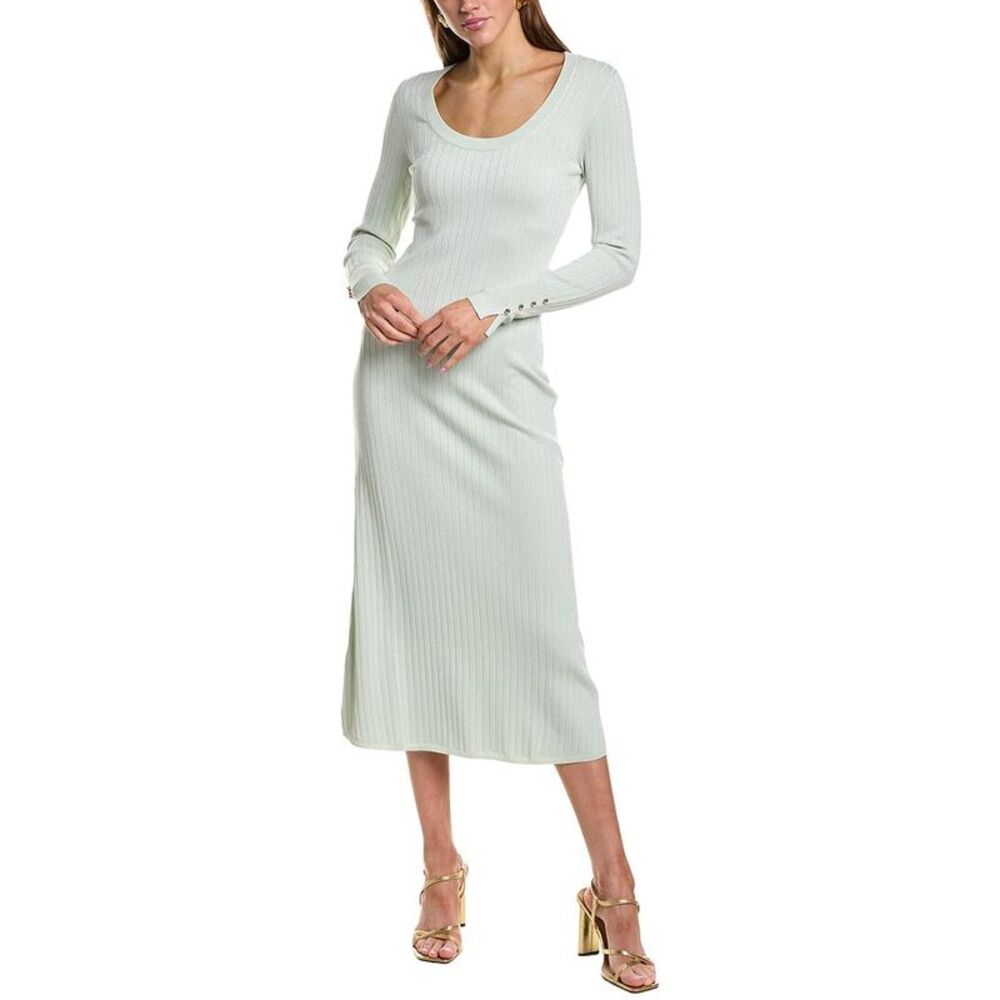 Endless Rose Womens Lurex Sweaterdress, Green
